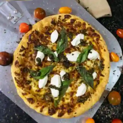 Pizza Carne Mechada-platano Maduro
