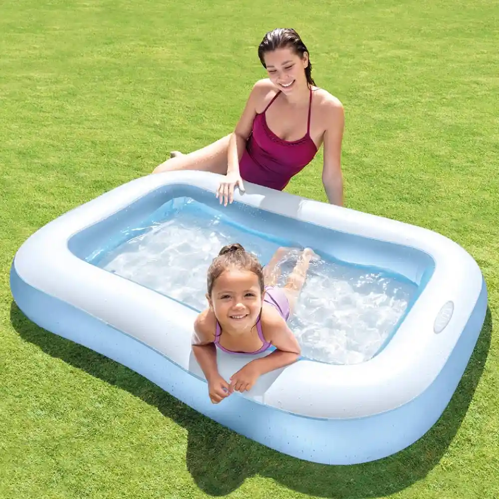 Intex Piscina Para Bebe Niños Inflable Rectangular