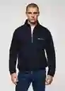 Buzo Sudadera Alludiaz Navy Talla XXL Hombre Mango