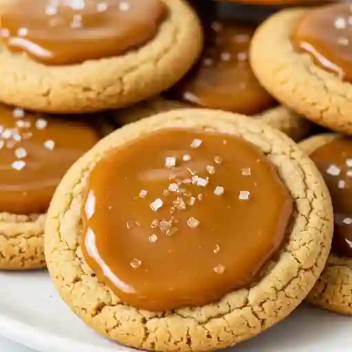 Galleta caramelo salado