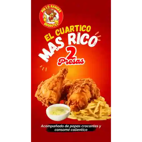 Cuartico de Pollo Broaster