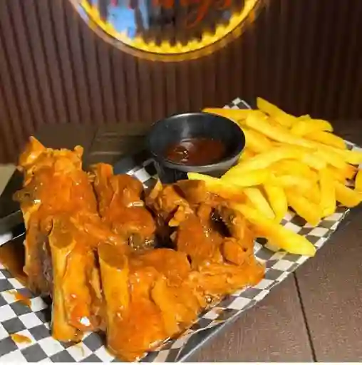 Costillas a la Bbq 300 gr