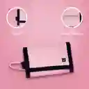 Cartera de Tela Con Mosquetón Serie Rosa Miniso