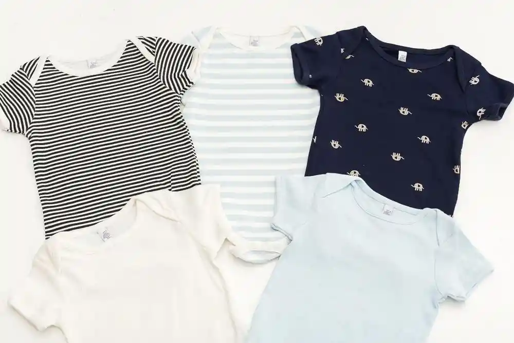 Body Manga Corta Nino X 512/18Mese - Azul Oscu