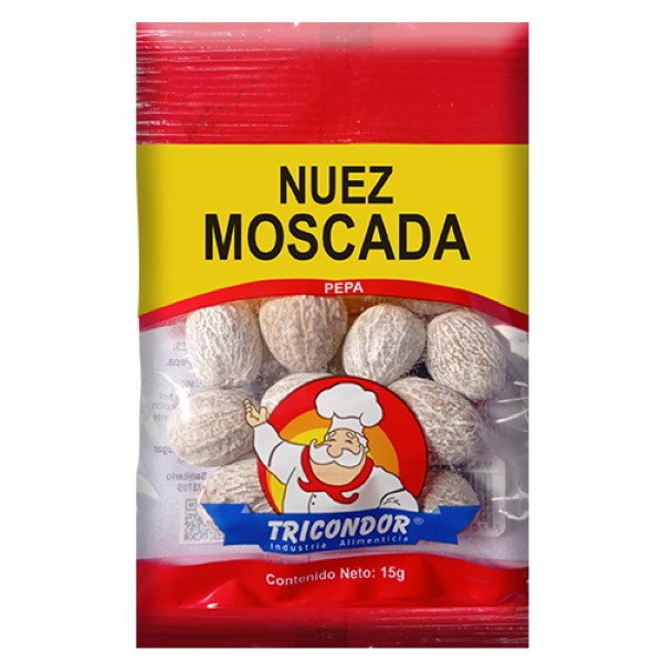 Tricondor Condimento Nuez Moscada Pepa 15 g