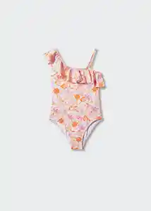 Traje de Baño Aline Peach Talla 53 Niña Mango