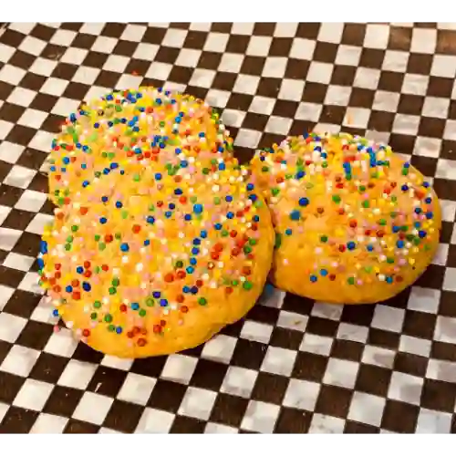 Galleta con Chispas de Colores