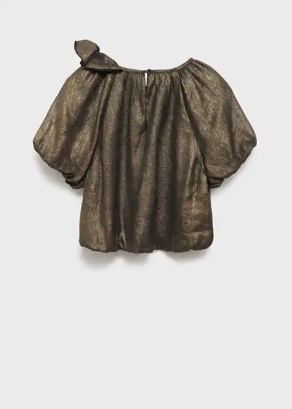 Blusa Goldy Oro Talla 11 Niñas Mango