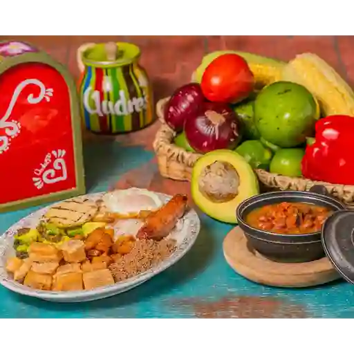 Bandeja paisa.