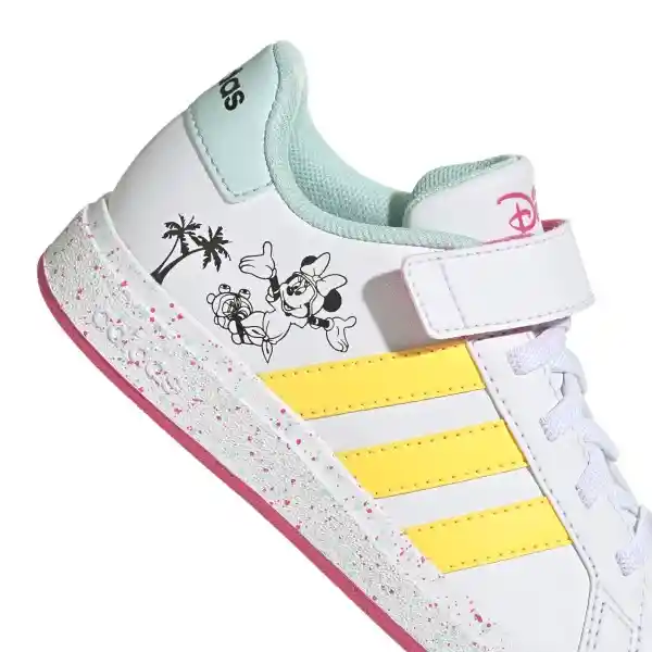 Adidas Zapatos Grand Court Minnie El K Niño Blanco 13K IF0926