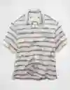 Camisa Hombre Azul Talla Large 2912400 American Eagle