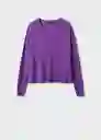 Jersey Lucca Morado Talla L Mujer Mango