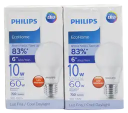 Philips Bombillo Ecohome Led 10W