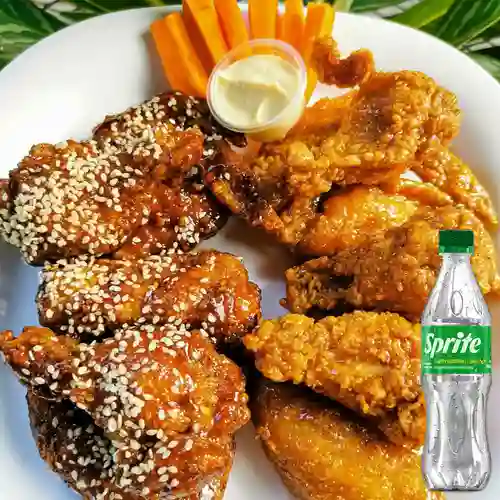 Combo 6 Piezas de Ala + Sprite Original 400ml
