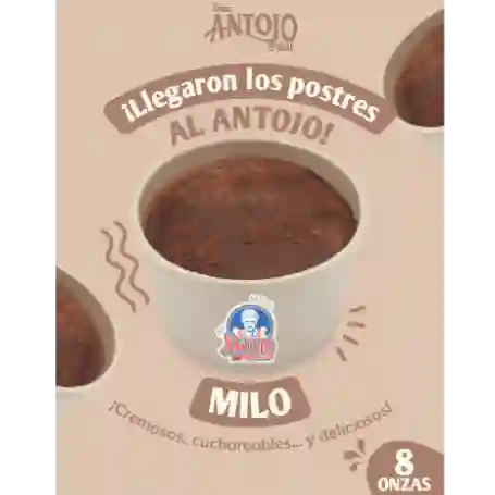 Postre Cuchareable Milo 8 Onzas