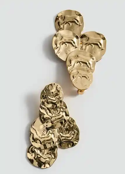 Pendientes Melody Oro Talla 99 Mujer Mango