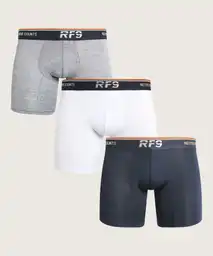 Pantaloncillo Pack X3 Bóxer Medio Unicolor Microfibra