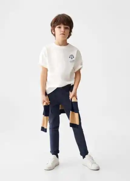 Camiseta Urban Offwhite Talla 10 Niños Mango