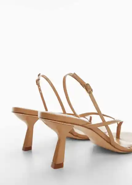 Sandalias Eddi Nude Talla 38 Mujer Mango