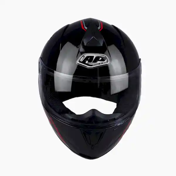 Casco Integral Centra Negro-Rojo-Gris AP10 Talla S