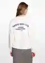 Sudadera Timeless Offwhite Talla 20 Teen Niñas Mango