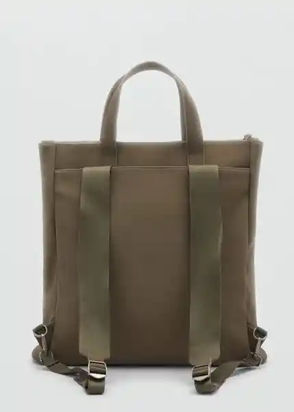 Mochila Totepack Khaki Talla 99 Hombre Mango