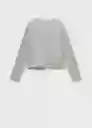Cardigan Emma Gris Claro Vigore Talla 08 Niñas Mango