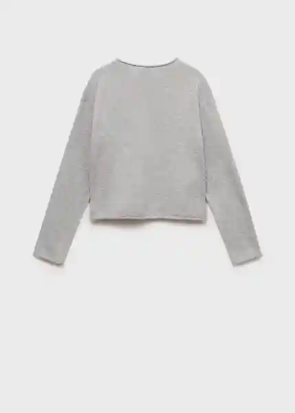 Cardigan Emma Gris Claro Vigore Talla 08 Niñas Mango