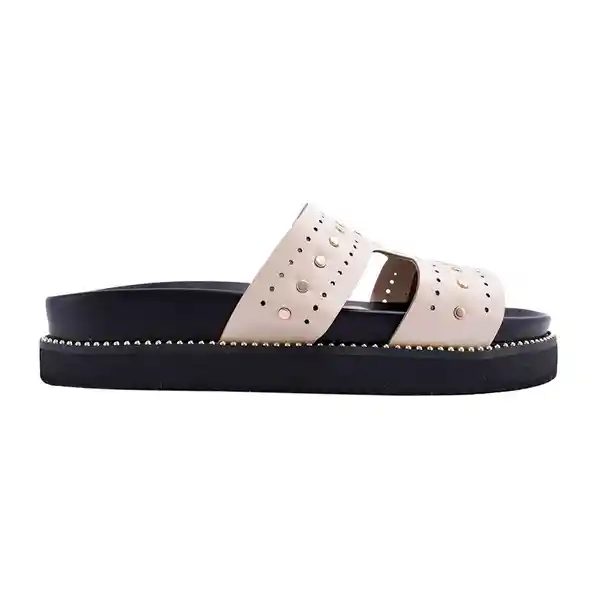 Sandalias Plataforma Pia Beige Talla 37