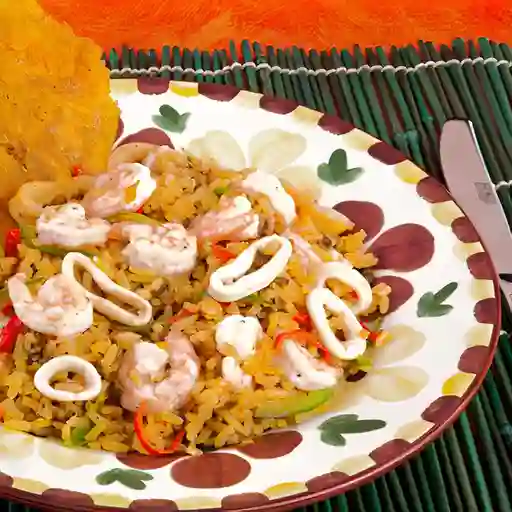 Arroz con Camarones