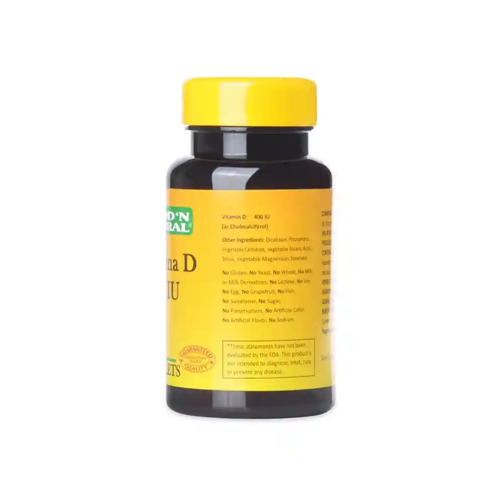 Goodn Natural Good Natural Vitamin D 400Iu Frasco X 100 Tabletas