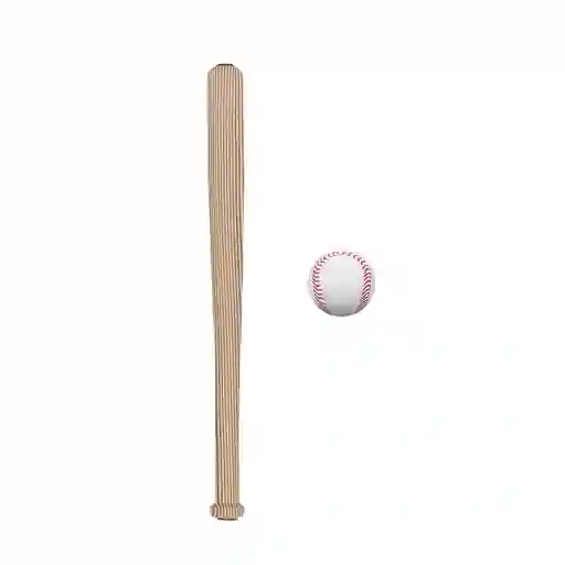 Set de Béisbol Con Bate y Pelota Miniso