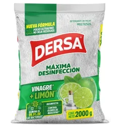 Dersa Detergente Polvo Multiusos Vinagre Limón