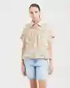 Camiseta Foliage Resort Femenino Verde Boa Oscuro T L Chevignon
