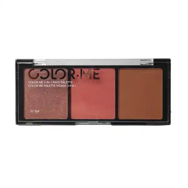 Paleta de Sombras 3 en 1 Color me Tgif 02 Miniso