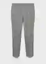 Pantalón Paris Gris Talla 42 Hombre Mango