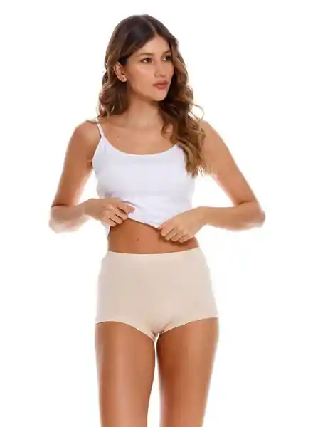 Panty Señorero en Punto Mujer Cocoa Talla L Bronzini Woman