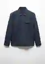 Chaqueta Lucas Navy Talla L Hombre Mango