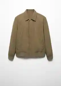 Chaqueta Grimaldi Verde Talla S Hombre Mango