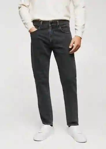 Pantalón Jean Ben Tejano Negro Talla 44 47000781_Tn Hombre Mango