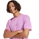 Adidas Camiseta Manga Corta Lifestyle Hombre Morado Talla S