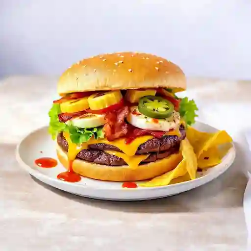 Hamburguesa Dulce Corazon
