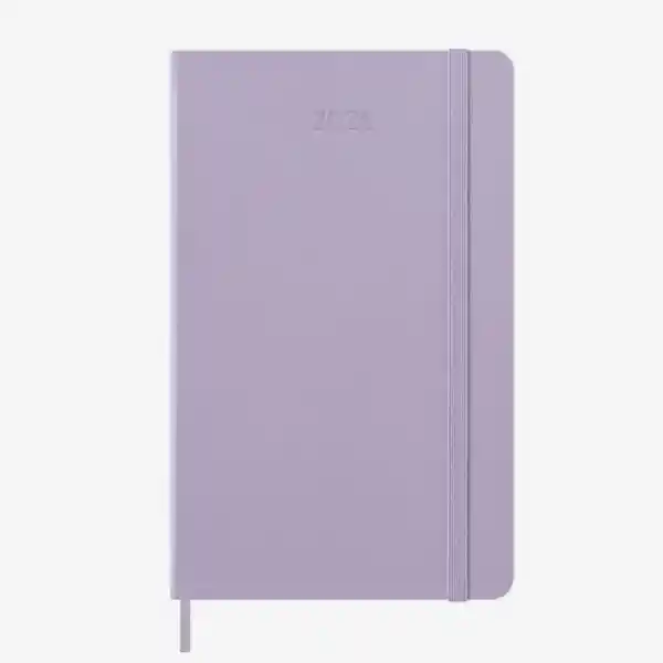 Moleskine Agenda Diaria Lila Grande Hc 2026