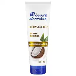 Acondicionador HS Head Shoulder Hidratacion Aceite de Coco Control Caspa Head and Shoulders Rinse 300 ml