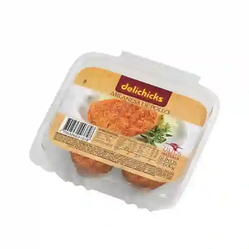 Delichiks Milanesa Pollo Apanada