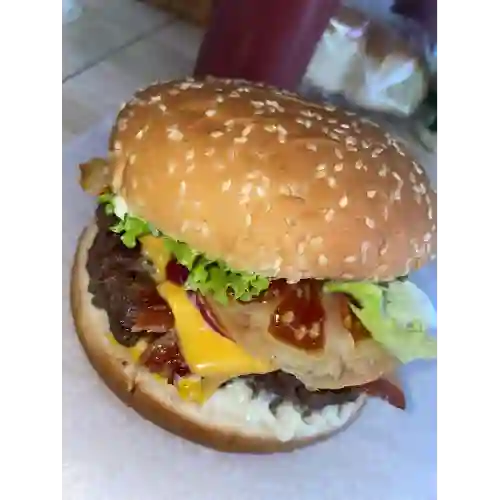 Hamburguesa de Chicharrón