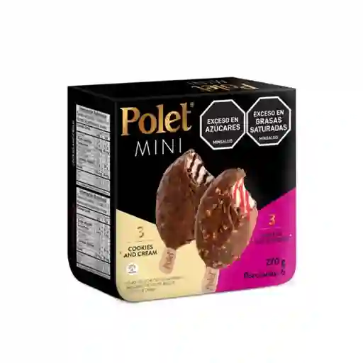 Crem Helado Pal. Mini Polet Surtida