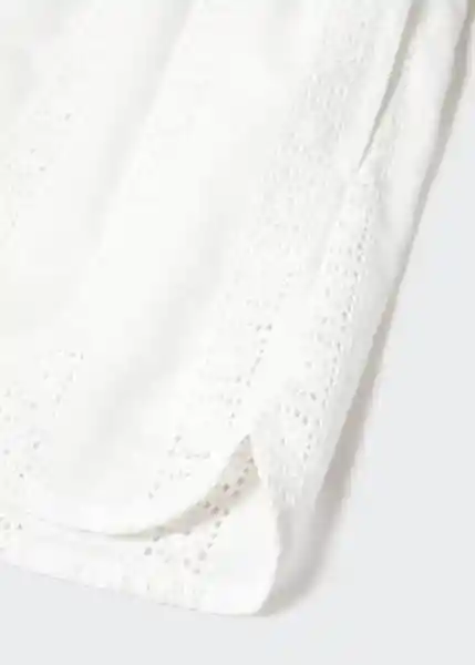 Short Bombai Offwhite Talla M Mujer Mango