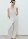 Chaleco Bali Crudo Talla S Mujer Mango