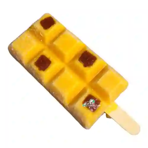 Paleta de mantecado con bocadillo